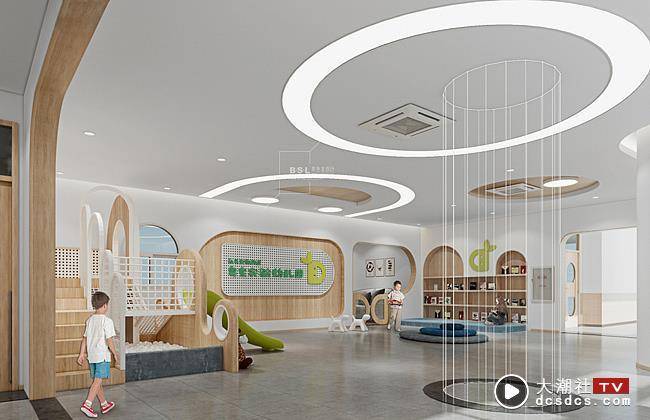幼儿园设计案例——汕头粤东幼儿园设计|变色龙设计
